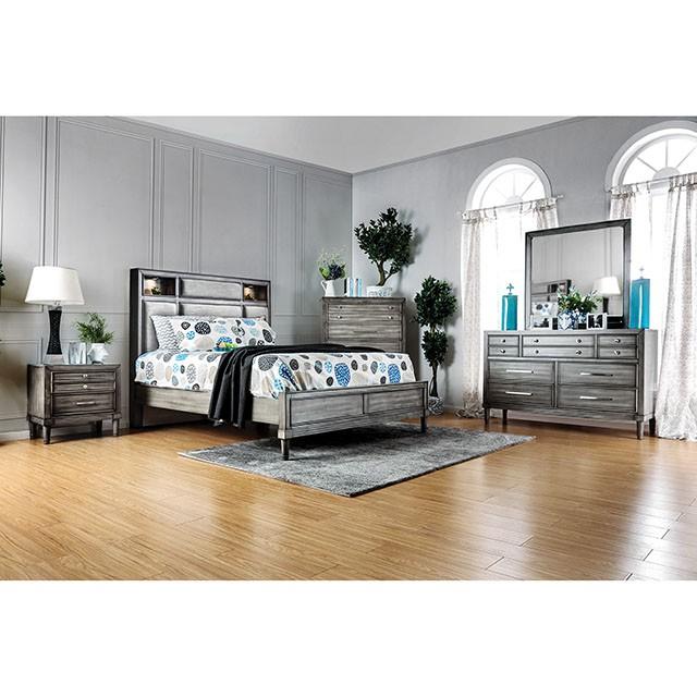 DAPHNE Gray Chest - Furniture Stars (Chicago, IL)