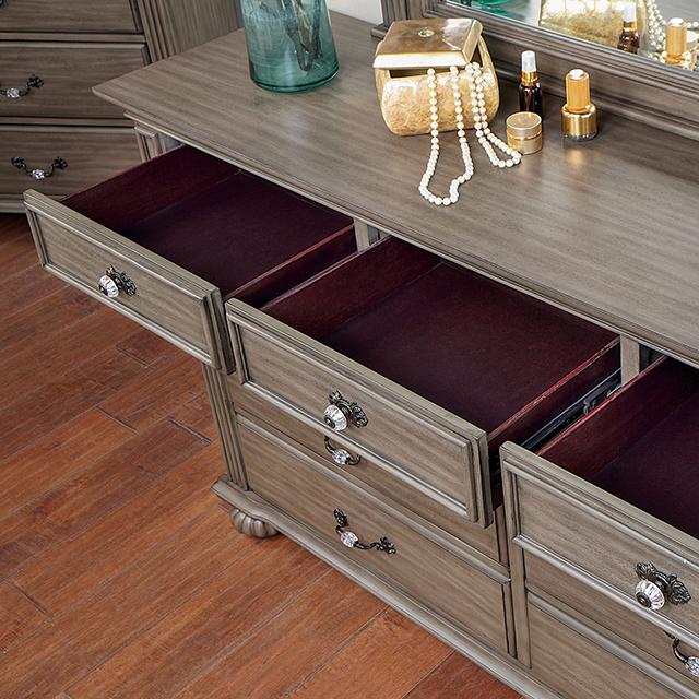 SYRACUSE Dresser, Gray - Furniture Stars (Chicago, IL)