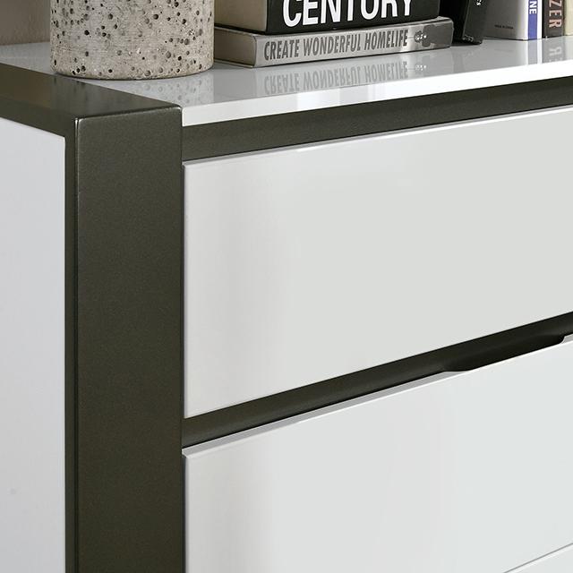 BIRSFELDEN Chest, White - Furniture Stars (Chicago, IL)