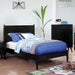 LENNART II Black & White Cal.King, E.King, Full, Queen, Twin Bed - Furniture Stars (Chicago, IL)