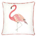Lina Flamingo 20" X 20" Pillow, Single Flamingo - Furniture Stars (Chicago, IL)