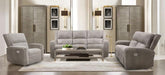 VASILIOS Power Recliner, Taupe - Furniture Stars (Chicago, IL)