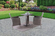 Aminta Patio Bistro Set (3 & 5 PC) - Furniture Stars (Chicago, IL)