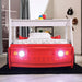 FIERSTALL Twin Bed, Red - Furniture Stars (Chicago, IL)
