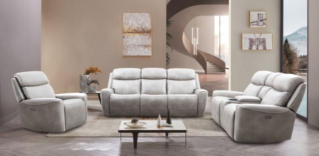 ARTEMIA Power Recliner, Light Taupe - Furniture Stars (Chicago, IL)