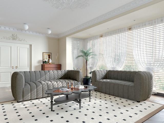 AVERSA Loveseat, Charcoal Gray - Furniture Stars (Chicago, IL)