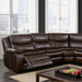 Pollux Brown Sectional - Furniture Stars (Chicago, IL)