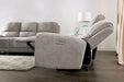 MORCOTE Power Recliner, Light Gray - Furniture Stars (Chicago, IL)
