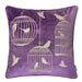 Rina Purple 20" X 20" Pillow, Purple - Furniture Stars (Chicago, IL)