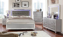 Brachium Silver E.King Bed - Furniture Stars (Chicago, IL)