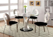 VALO Silver/Black Side Chair (2/CTN) - Furniture Stars (Chicago, IL)
