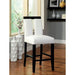 LUMINAR II Black/White Counter Ht. Chair (2/CTN) - Furniture Stars (Chicago, IL)