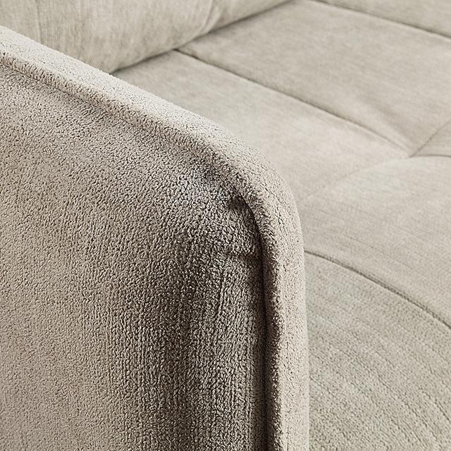 LYNDA Sofa w/ Pillows, Light Gray - Furniture Stars (Chicago, IL)