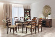 Townsville Dark Walnut/Tan Side Chair (2/CTN) - Furniture Stars (Chicago, IL)