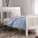 Rockwall Full, Queen, & Twin Bed White, Gray, & White - Furniture Stars (Chicago, IL)