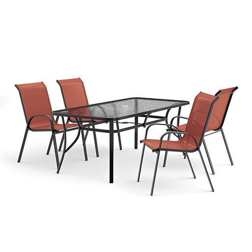 Pierro 5 Pc. Outdoor Dining Set - Furniture Stars (Chicago, IL)