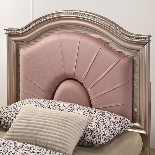 ALLIE Twin Bed, Rose Gold - Furniture Stars (Chicago, IL)