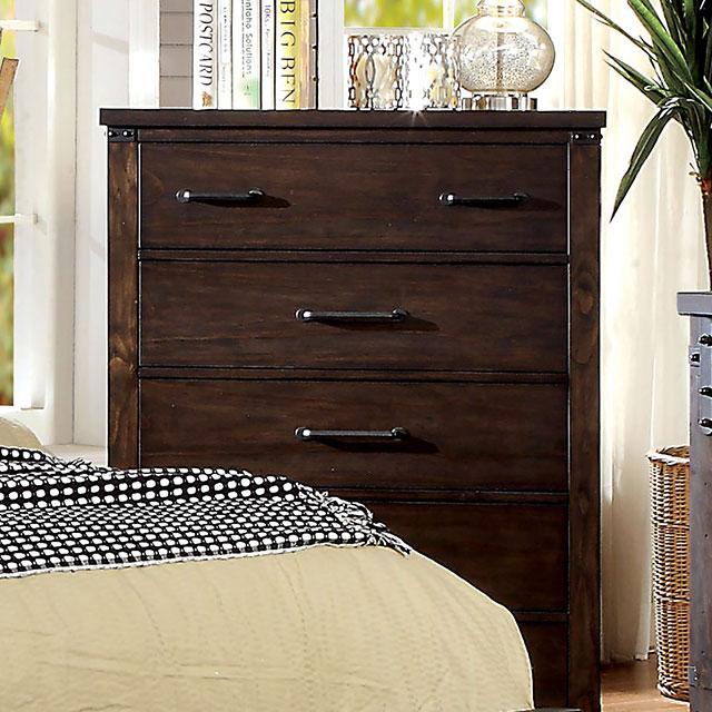 Bianca Dark Walnut Chest - Furniture Stars (Chicago, IL)