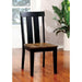 ALANA Antique Oak/Black Dining Table - Furniture Stars (Chicago, IL)