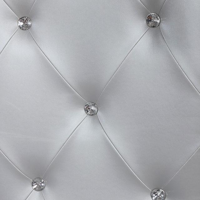 Alena Silver Dining Table - Furniture Stars (Chicago, IL)