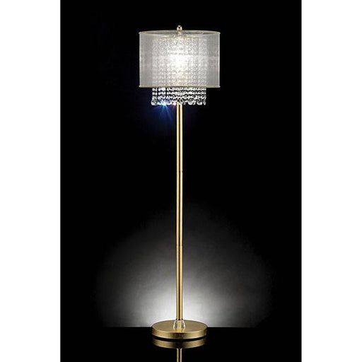 Ana Gold Floor Lamp - Furniture Stars (Chicago, IL)