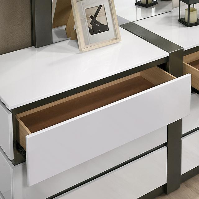 BIRSFELDEN Dresser, White - Furniture Stars (Chicago, IL)