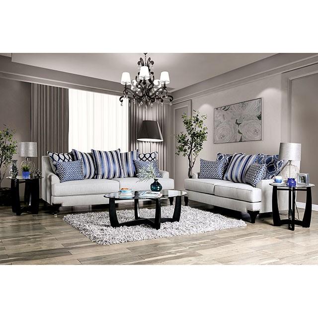 Sisseton Light Gray Sofa - Furniture Stars (Chicago, IL)