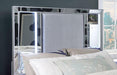 BELLADONNA Queen Bed, Silver - Furniture Stars (Chicago, IL)