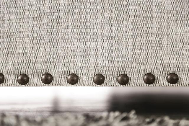 PICOTEE Sofa, Light Gray/Black - Furniture Stars (Chicago, IL)