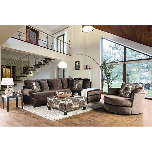 Bonaventura Brown Sectional - Furniture Stars (Chicago, IL)