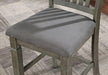 ANAYA Counter Ht. Chair (2/CTN), Gray/Lt. Gray - Furniture Stars (Chicago, IL)