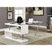 BRONWEN White Desk - Furniture Stars (Chicago, IL)