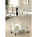 LOULE Chrome Serving Cart - Furniture Stars (Chicago, IL)