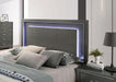 ALISON E.King Bed, Dark Walnut - Furniture Stars (Chicago, IL)