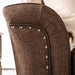 BELSIZE Loveseat, Chocolate/Tan - Furniture Stars (Chicago, IL)