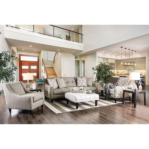Dorset Light Gray Love Seat - Furniture Stars (Chicago, IL)