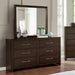 JAMIE Dresser With Support Rail - Furniture Stars (Chicago, IL)