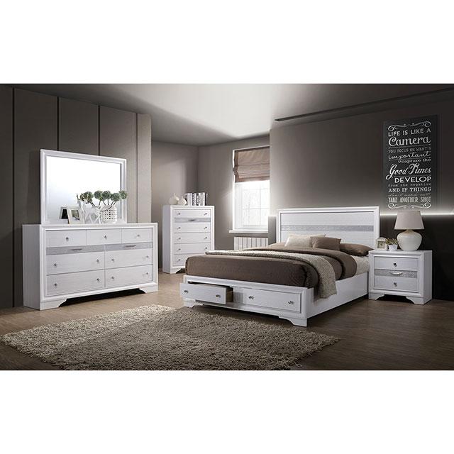 Chrissy White Dresser - Furniture Stars (Chicago, IL)