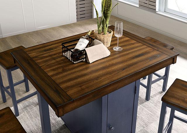 Azurine 5 Pc. Counter Ht. Set - Furniture Stars (Chicago, IL)
