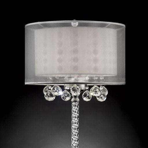 30"H Table Lamp, Hanging Crystal - Furniture Stars (Chicago, IL)