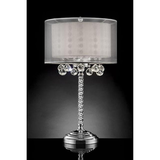 30"H Table Lamp, Hanging Crystal - Furniture Stars (Chicago, IL)