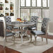 Amina Champagne Round Table - Furniture Stars (Chicago, IL)