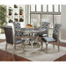 Amina Champagne Round Table - Furniture Stars (Chicago, IL)