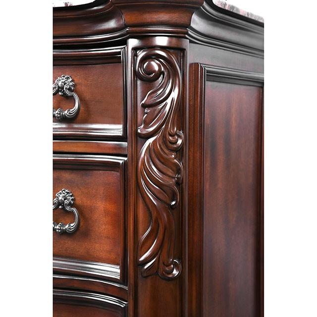 Arcturus Brown Cherry Dresser - Furniture Stars (Chicago, IL)