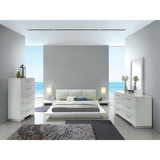 Christie Glossy White Dresser - Furniture Stars (Chicago, IL)