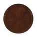 Elana Brown Cherry Round Dining Table - Furniture Stars (Chicago, IL)