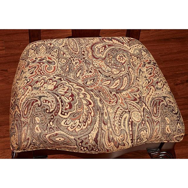 ELANA Brown Cherry Arm Chair (2/CTN) - Furniture Stars (Chicago, IL)
