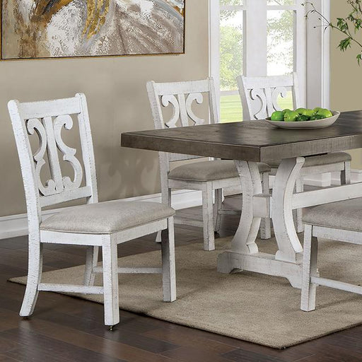 AULETTA Dining Table, Gray - Furniture Stars (Chicago, IL)