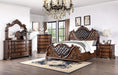 ESPARANZA Night Stand, Brown Cherry - Furniture Stars (Chicago, IL)