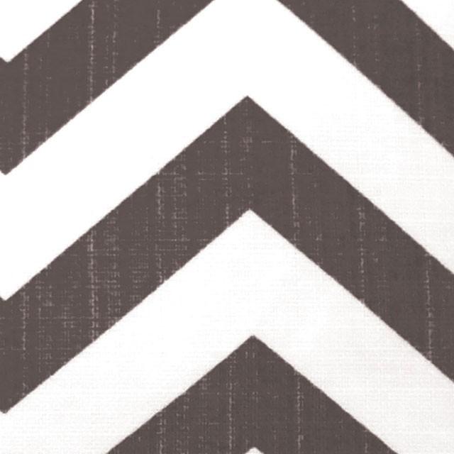 ZOE 22" X 22" Pillow, Gray Chevron (2/CTN) - Furniture Stars (Chicago, IL)